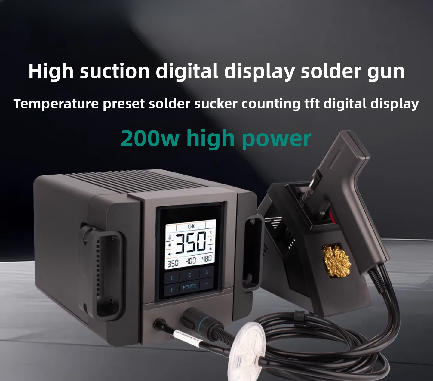 Desoldering Pump Electric Vacuum Station - Electric Desoldering Pump 200W High Power