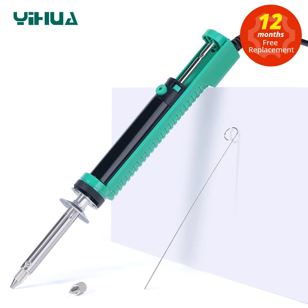 YIHUA 929D-V Tin Sucker Electr - Desoldering Pump Electric Vacuum Station ulasan dan harga
