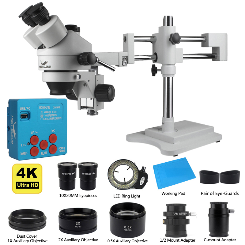 48MP HDMI USB Industrial Camer - Simul-Focal Industrial Microscope 4K Hdmi ulasan dan harga