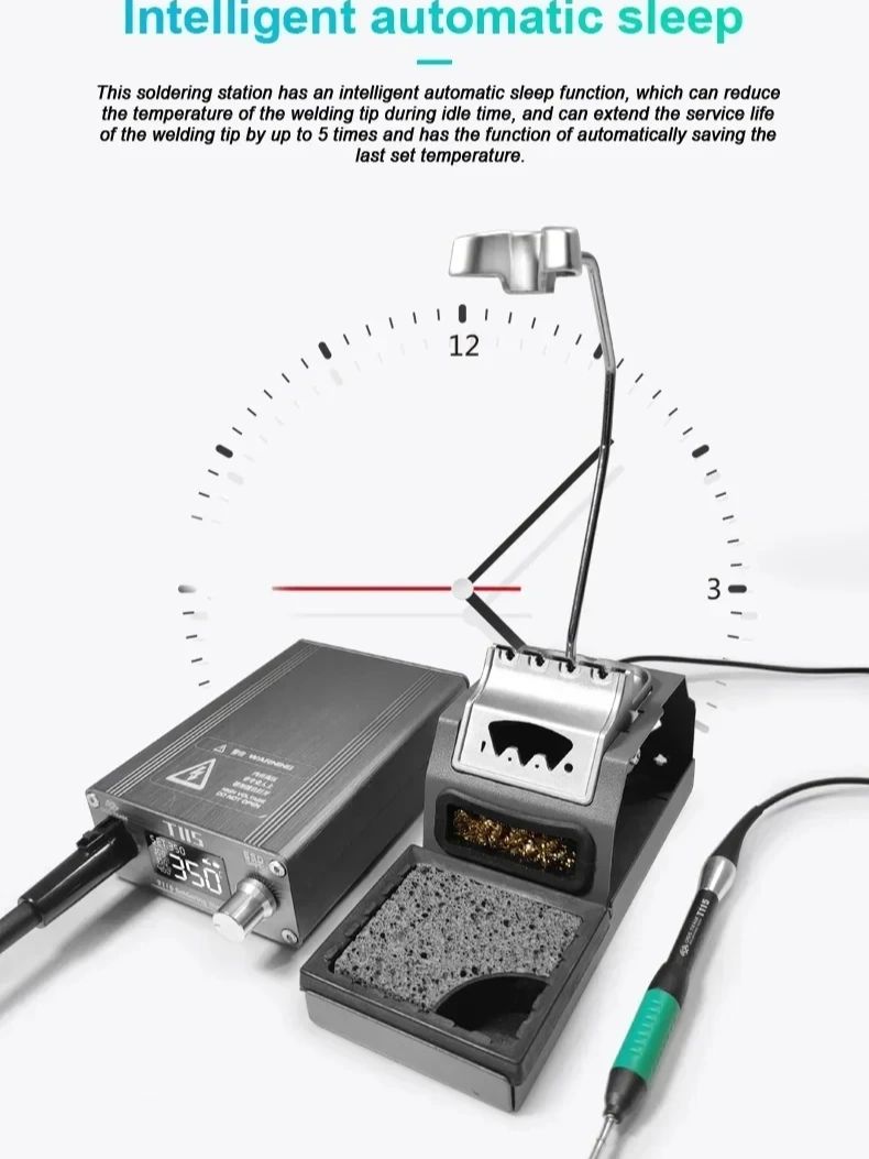 OSS T115 Micro Nano Electric S - C115 Nano Soldering Iron Station ulasan dan harga