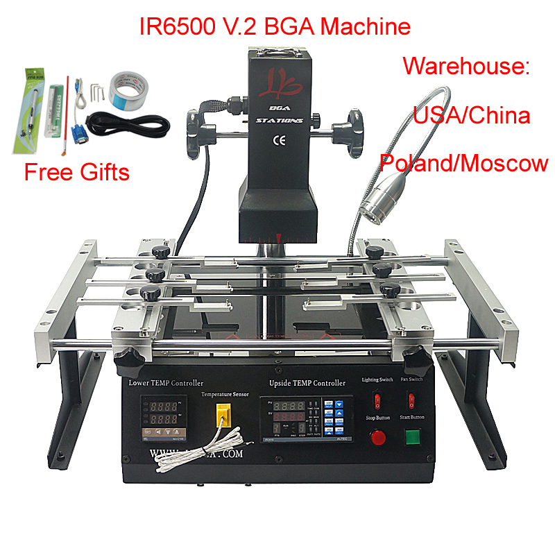 Solder Station 2 Zones IR6500  - Infrared Bga Rework Station ulasan dan harga
