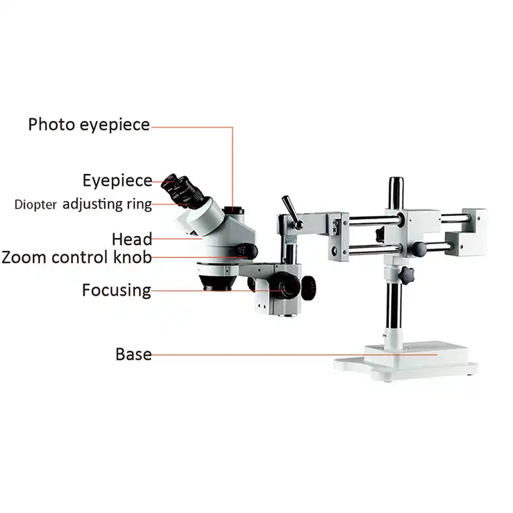 7X-45X Zoom Stereo Manufacturi - Trinocular Stereo Microscope 7X-45X ulasan dan harga