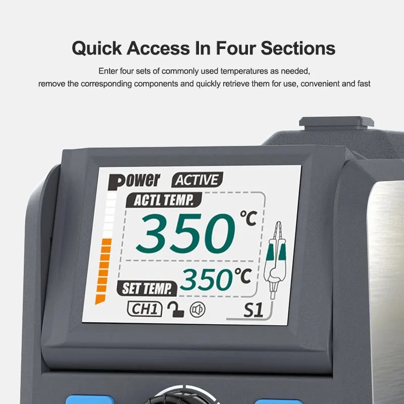 SUNSHINE S1 Precision Tweezers - C210 Precision Soldering Station ulasan dan harga